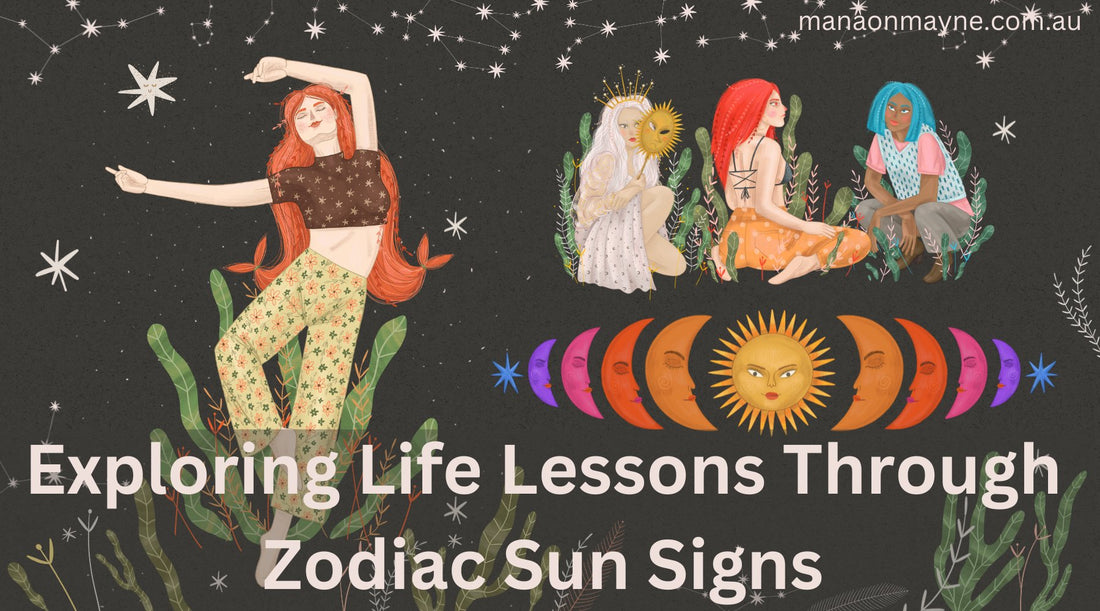 Exploring Life Lessons Through Zodiac Sun Signs - Astrology House