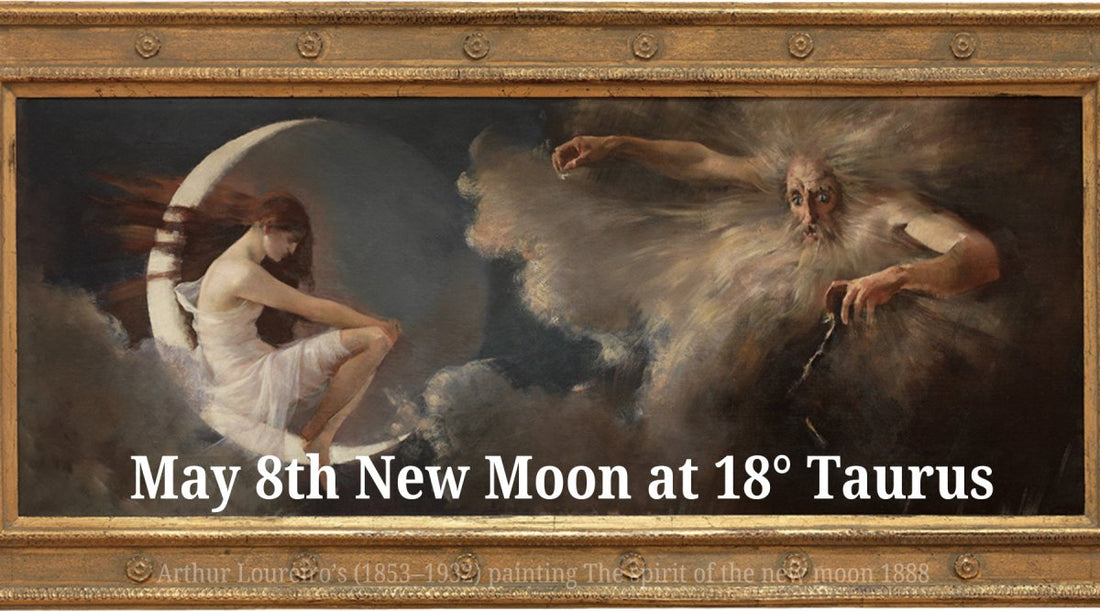 May 8th 2024 New Moon at 18° Taurus - Astrology House