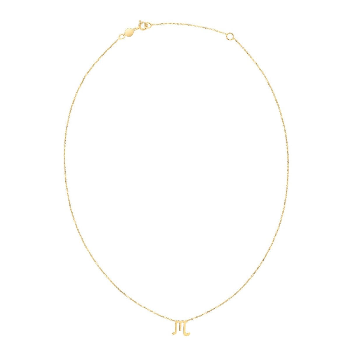 14K Yellow Gold Scorpio Necklace - Astrology House