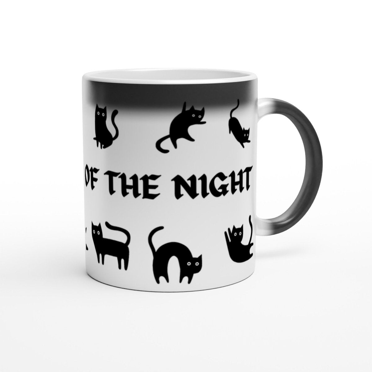 Black Cat "Creatures of the Night" Magic Mug - Astrology House