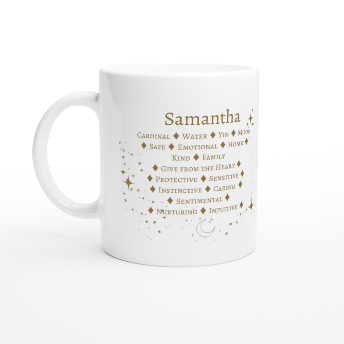 Cancer Zodiac Personalized Mug -White 11oz Ceramic Mug - Astrology House