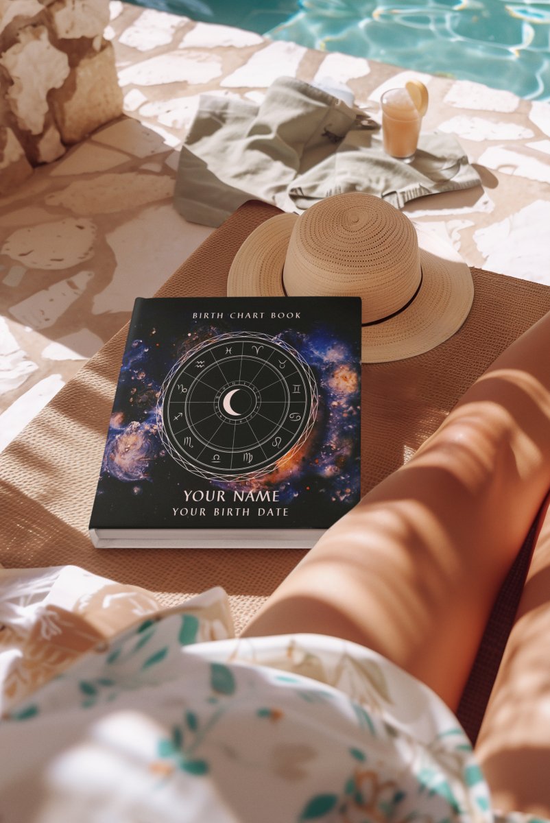 Personalised Astrology Birth Chart Book: Nebula Edition - Free Freight Worldwide - Astrology House