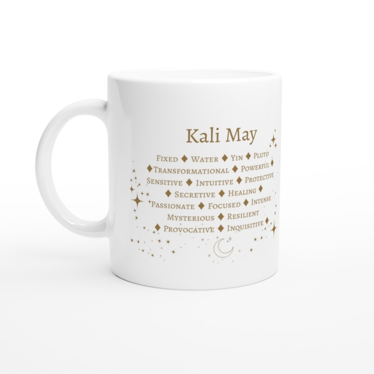 Scorpio Zodiac Personalized Mug - White 11oz Ceramic Mug - Astrology House