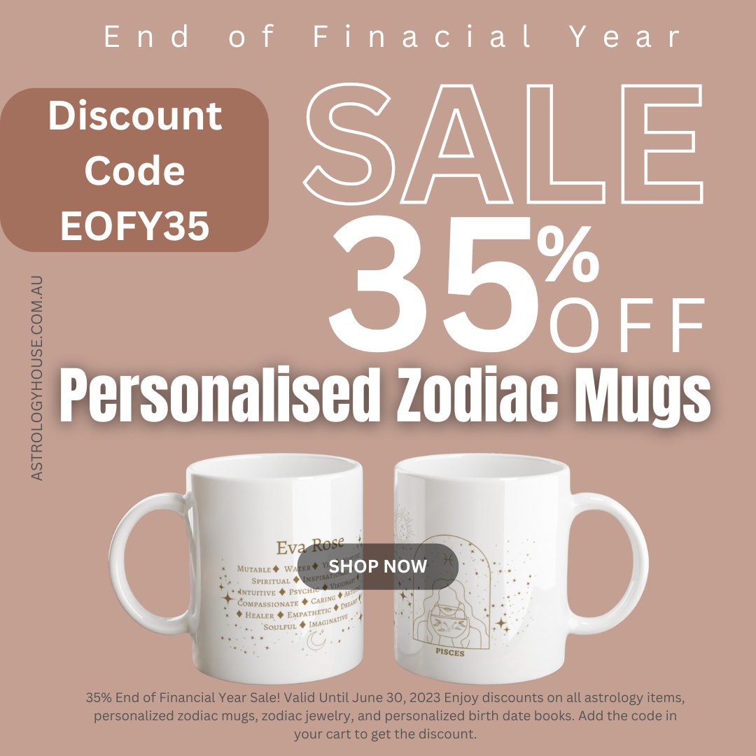 Virgo Zodiac Personalized Mug - White 11oz Ceramic Mug - Astrology House