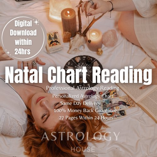 Your Astrology Birth Chart Reading - Digital Download - Astrology House