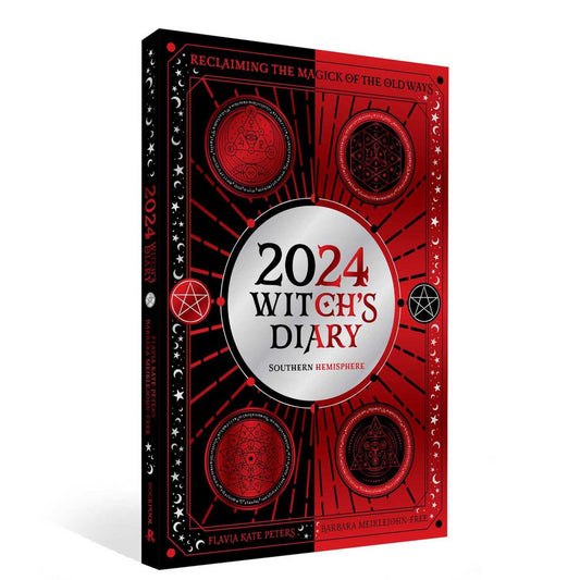 2024 Witch's Diary - Southern Hemisphere Flavia Kate Peters; Barbara Meiklejohn-Free - Mana on Mayne